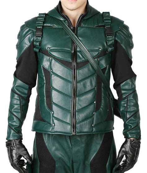 green arrow jacket replica|green arrow cosplay jacket.